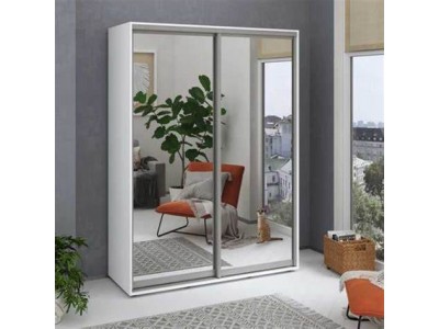 Шафа-купе 130х240х45 2 дзеркала