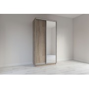 Шафа-купе 110х240х45 1 ДСП 1 дзеркало