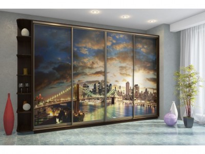 Шафа-купе Чотиридверна 340х240х45